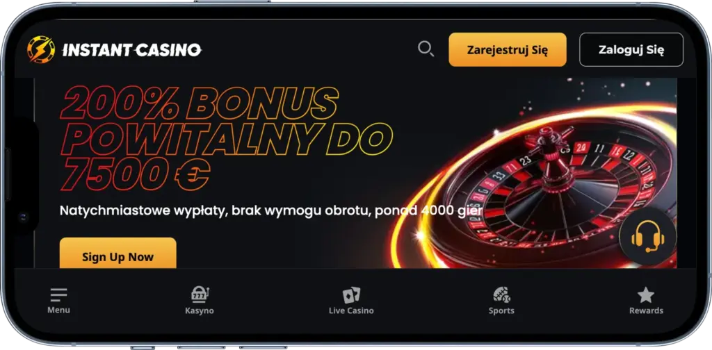 Najlepsze kasyna online: InstantCasino
